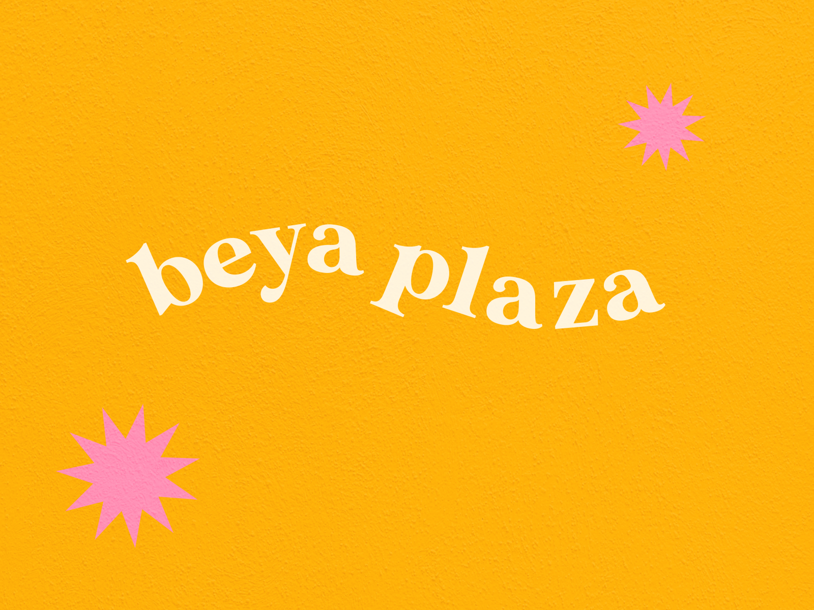 Beya Plaza Logo by Alessandra Guerrero on Dribbble