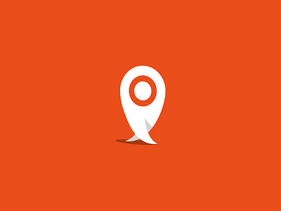 tiptap app app logo geo geo location geolocation logo map pin tip walking