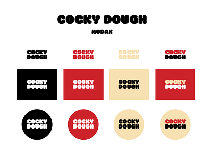 Cocky Dough (2) branding cookie cookies