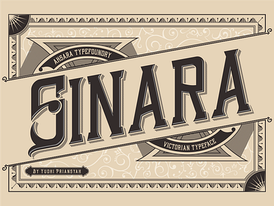 Sinara Typeface font hands lettering hipster lettering poster texture typeface. vintage typography urban