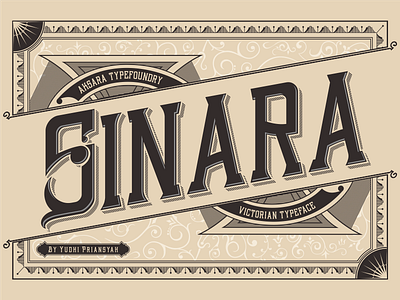 Sinara Typeface