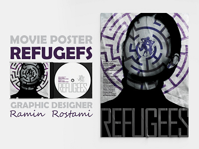 REFUGEES design graphic design poster design