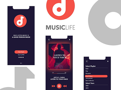 Music App Ui Design