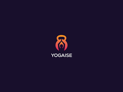 YOGAISE - Logo Design business logo colorful logo exercise logo fitness logo gradiant graphicdesign illustration logo design logodesign minimalist logo modern logo yoga logo