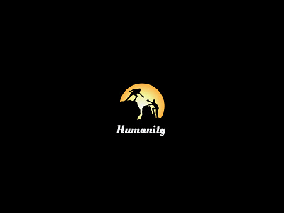 Humanity - illustration gradient graphicdesign humanity illustration logodesign minimal minimalist logo modern logo