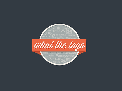 Whathelogo - New logo circle design game icon logo logotype orange whathelogo