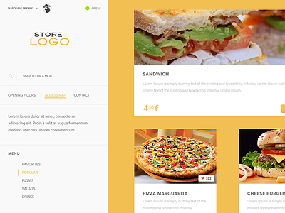 Food store concept