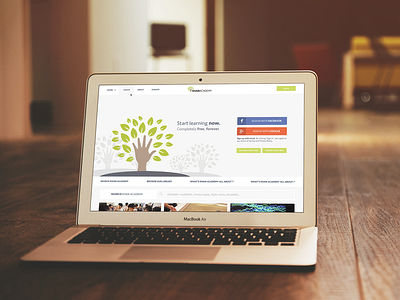Khan Academy redesign academy flat khan minimalist redesign website