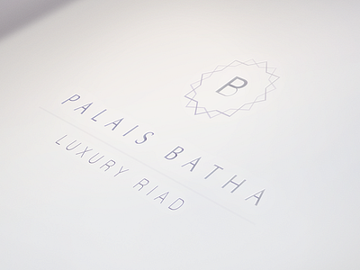 Palais Batha - Identity presentation