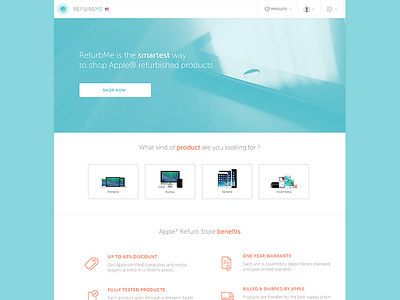 Refurb.me redesign