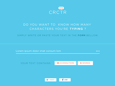 Crctr.co new identity