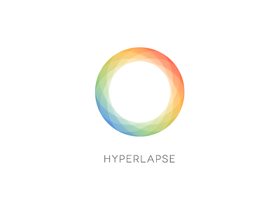 Hyperlapse app brand colors gradient hyper hyperlapse instagram logo rebound