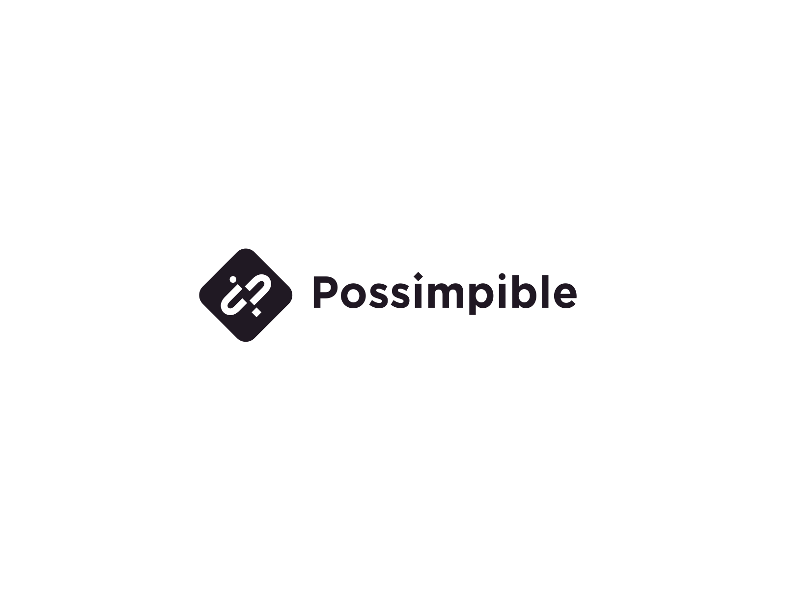 Possimpible Logo Animation 2d ae animation brand brand animation branding logo logo animation motion design studio