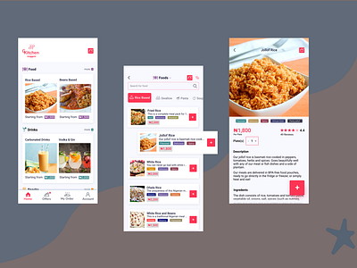 Food App Concept