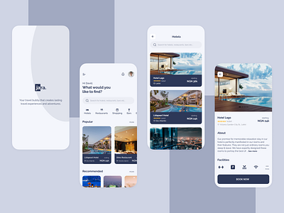 Jara Travel App Concept