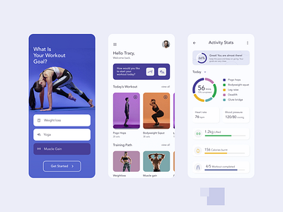 fitME Fitness App Concept