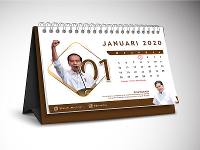 Calender For Jokowi-BTP-Lovers agency branding agency card calendar app calendar design calender calender2020 desainkalender desainkalender2020 designcalender designcalender2020 jasadesain jasadesainkalender kalender kalender2020 kalenderahok kalenderjokowi saintkreavi