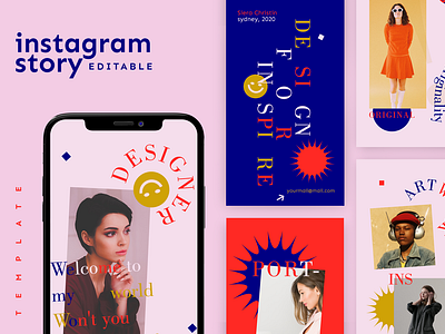 INSTAGRAM STORIES TEMPLATE