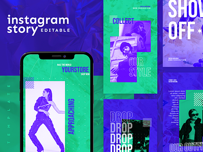 INSTAGRAM STORIES TEMPLATE