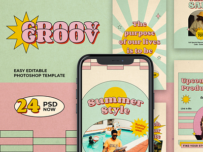 Groov Instagram Template