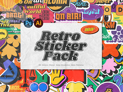 Retro Sticker Pack