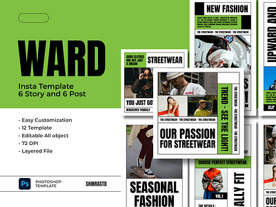 Ward Urban Fashion Instagram Template