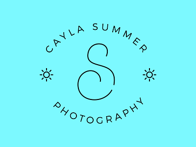 Cayla Summer Photgrpahy branding logo photography