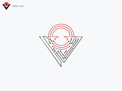 TUBITAK "electronic circuit" logo design idea