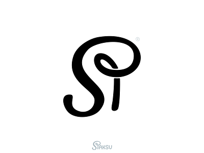 Spaksu Logo blog icon illustration letter letter logo logo logotype sp spaksu symbol vector