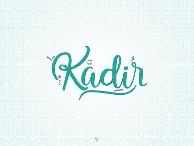 Kadir Gecesi (Qadr Night) allah art god kadir kadir gecesi lettering qadr qadr night turkish typo typography