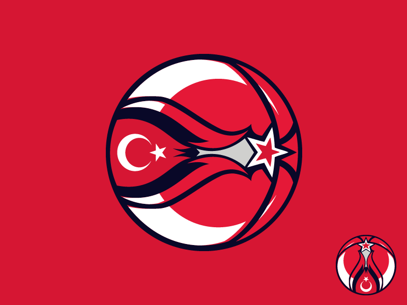 Turkey National Basketball Team Logo (idea) by Safa Paksu on Dribbble