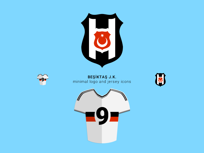 Beşiktaş J.K. Logo Flat 2.0 by Safa Paksu on Dribbble