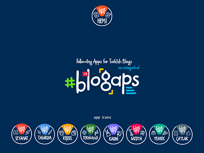 Blogaps New Logo and App Icons