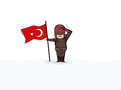 Turkish Soldier er flag moon soldier star turkey turkish