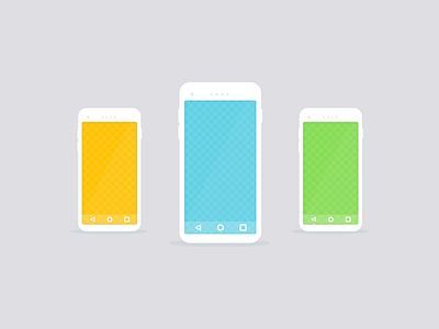 Colorful Android Phones android android 5 colored marshmallow nexus phone white