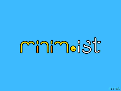 Minimist logo minimal minimalist minimist new site