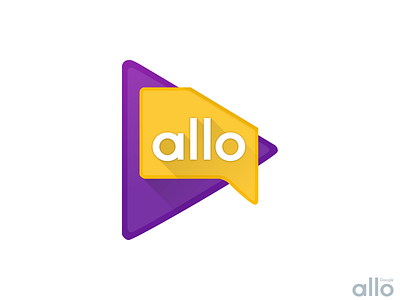 Google Allo allo android app google icon logo message messaging