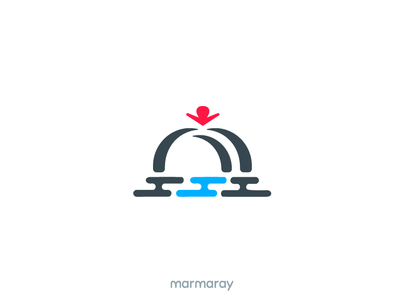 Marmaray Rail Logo Idea railway rail istanbul metro logo marmaray