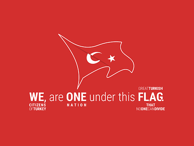 We Are One flag nation turkey turkish türkiye we weareone