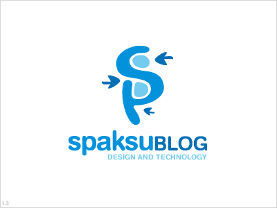 Spaksu Blog amblem blog desing logo spaksu tech web