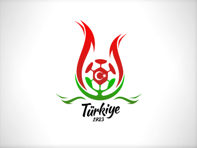 Turkish Football Federation Logo Idea (tulip) concept federation football idea logo national team tff tulip turkey turkish
