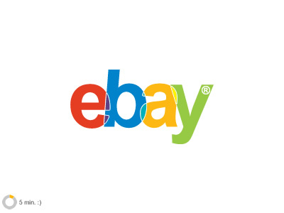 Ebay Logo Redesign ebay fivemin logo redesign revise