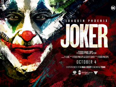 JOKER MOVIE POSTER @film @poster design