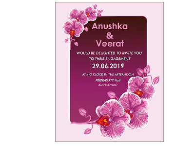 Invitation Card illustration