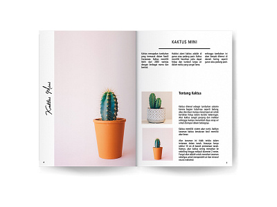 Book Layout book book design decorative design layout layout design layout exploration magazine plant