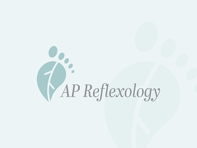 AP Reflexology Logo Design