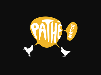 Pathé Match black chicken cinema cinema logo cinemas dating hen logo match matcher matching matchmaker movie movie logo movies my pathe pathe pathe match pathé yellow