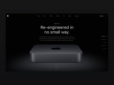 Apple Mac Mini - Product Detail page