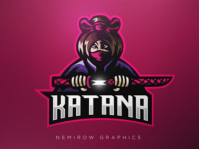 Mascot logo for sale! - Katana