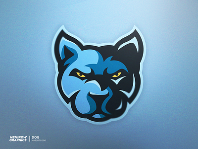 Mascot logo - DOG design esportslogo illustration illustrator logo mascot mascotlogo vector